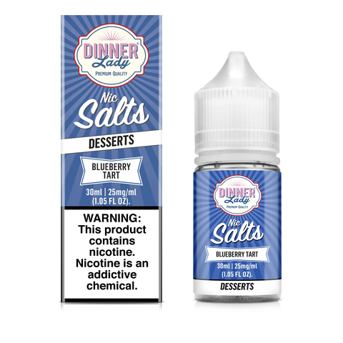 DINNER LADY, DINNER LADY PASTRY, DINNER LADY PASTRY SALT NIC, DINNER LADY SALT NIC BLUEBERRY TART, DINNER LADY BLUEBERRY TART, BLUEBERRY VAPE